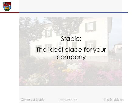 di Stabio Stabio: The ideal place for your company.