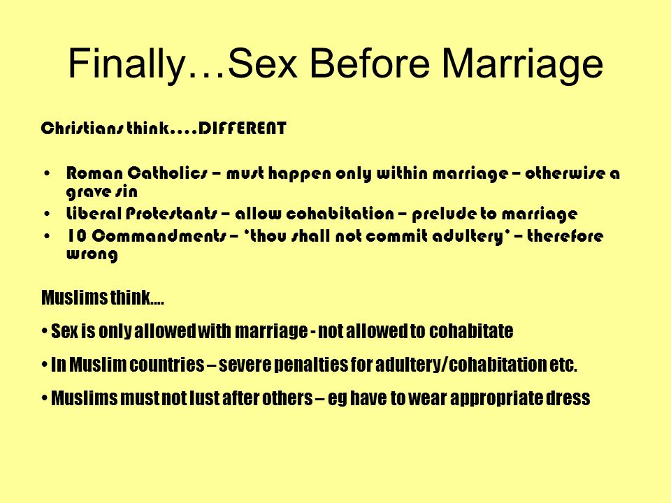 Islam And Sex Before Marriage 2