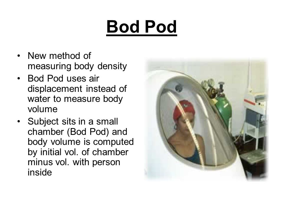 Measuring Body Fat In Water 113