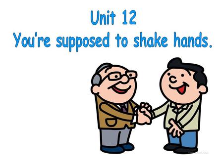 Unit12 Reading You’re supposed to write quickly Do you often chat with others on line? Do you usually use the following emotional expressions( 表情 )?