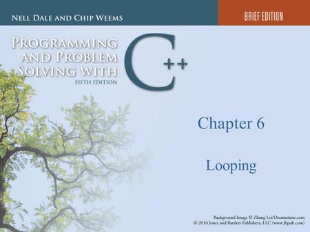 Chapter 6 Looping. 2 Chapter 6 Topics l While Statement Syntax l Count-Controlled Loops l Event-Controlled Loops l Using the End-of-File Condition to.
