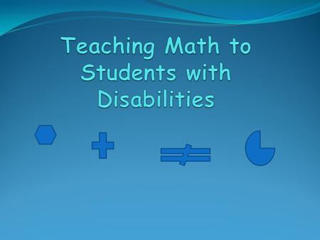 What must students possess to be successful in mathematics? Conceptual Understanding Concepts, operations, relations Procedural Fluency Carrying out procedures.