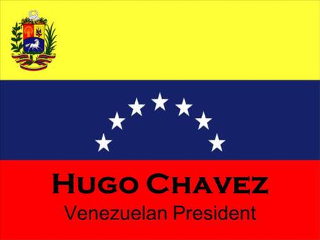 Hugo Chavez Venezuelan President. Starter Do you think term limits are important? Why or why not. Term Limits: Limits how many times one person can run.