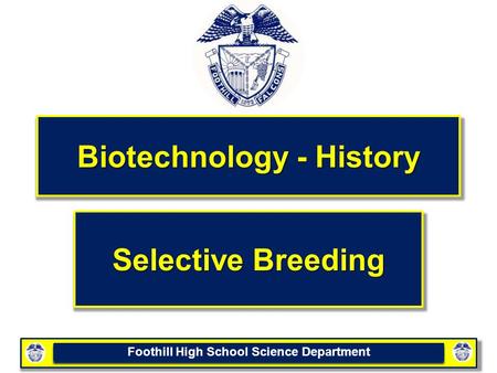 Biotechnology - History