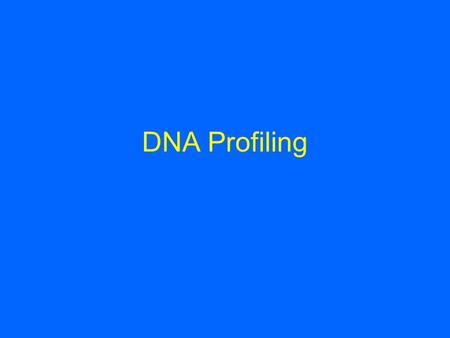 DNA Profiling. What is DNA? DNA stands for Deoxyribo-Nucleic Acid –A chemical found in every cell of our bodies –Carries genetic information from one.