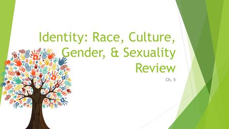 Identity: Race, Culture, Gender, & Sexuality Review