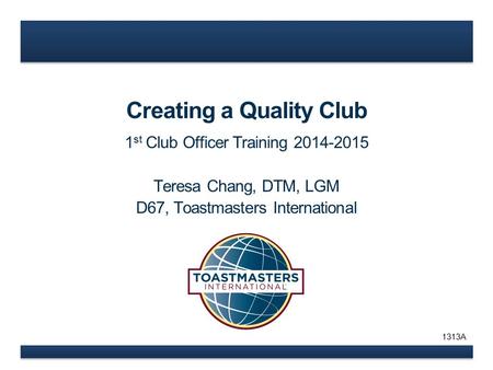 Creating a Quality Club