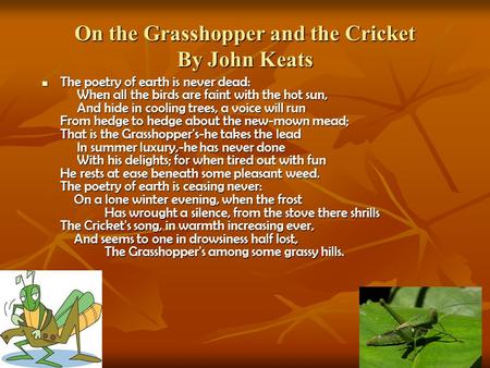 Literary Analysis Of “The Grasshopper And The Bell Cricket” By Yasunari Kawabata Essay
