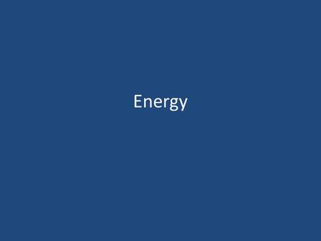 Energy. Conservation of Energy You cannot creat energy or destroy it. But you can transform it into another form. Eg energy from burning coal – ends up.