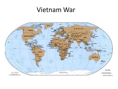 Vietnam War. French Indochina War French Indochina War (1955) Laos, Cambodia, Vietnam (considered French Indochina) controlled by the French If Eisenhower.