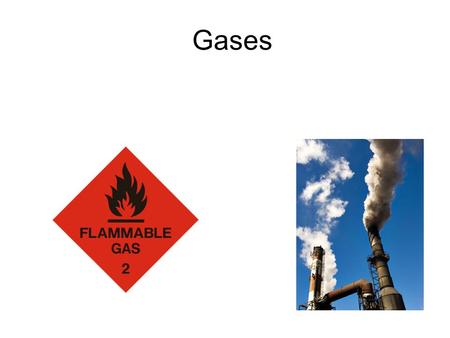 Gases. Gases - Concepts to Master What unit of measurement is used for temperature when solving gas law problems? Why? Summarize the Kinetic Molecular.