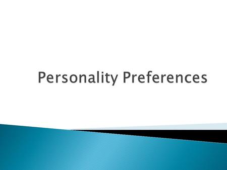  In Class Activity: Write your own definition of what personality is using your non-dominant hand.