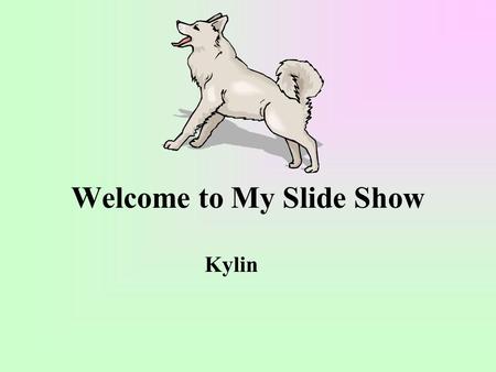 Welcome to My Slide Show Kylin. My School Timeline.