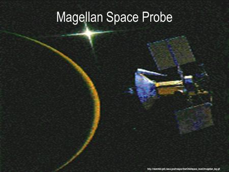 Magellan Space Probe