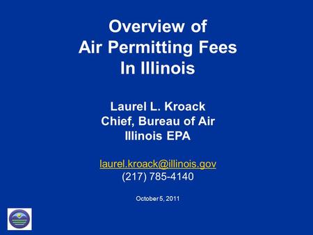 Overview of Air Permitting Fees In Illinois