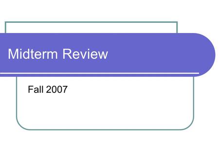 Midterm Review Fall 2007. Identify the following monomers: