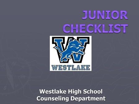 Westlake High School Counseling Department. The Counseling Staff  Beatrice “Missy” Ford: Department Head  Mr. Roderick Fludd: A-E, 9 th Grade Activities.