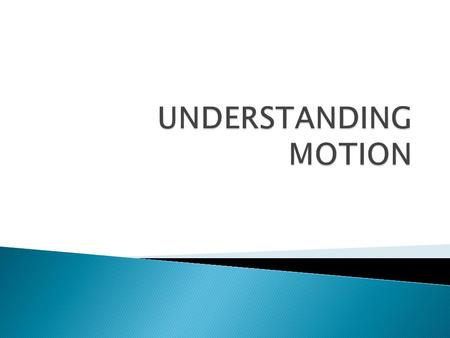  You need to describe the motion of a motor vehicle while you are driving  What factors affect ◦ Following distance ◦ Braking distance ◦ The total stopping.