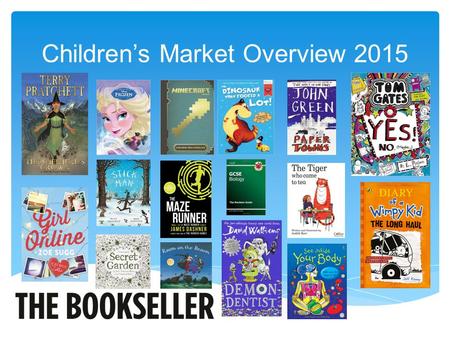 Children’s Market Overview 2015.  2014  2015: The Year So Far  2015 Top Five  Pre-School & Picture Books  Children’s & YA Fiction  Children’s Non-Fiction.