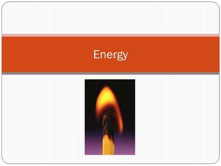 Energy. Definition Energy is the ability to do work Work is done on an object whenever a force (push or pull) moves an object through a distance Work.