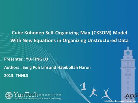 Cube Kohonen Self-Organizing Map (CKSOM) Model