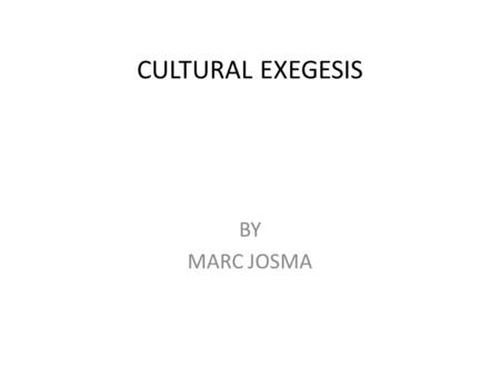 CULTURAL EXEGESIS BY MARC JOSMA. Medium  Sean John has been one of the most respected name in the fashion market as well as other ventures which includes.