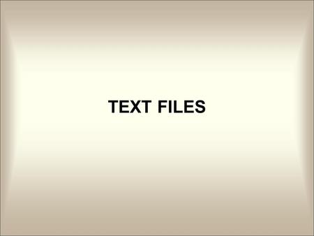 TEXT FILES. CIN / COUT REVIEW  We are able to read data from the same line or multiple lines during successive calls.  Remember that the extraction.