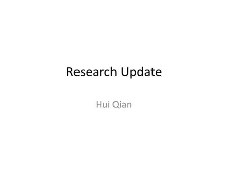 Research Update Hui Qian. Select hurricane Gustav and Ike as an example to analyze the ocean dynamics in the GoM Run the model hindcast for August and.