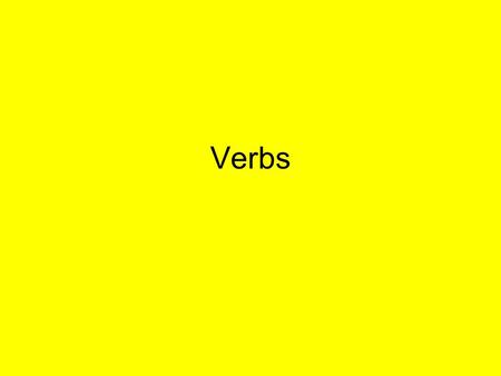Verbs. A verb is a word that expresses an action or a state of being. An action verb is a verb that expresses physical or mental action. Examples: I thought.