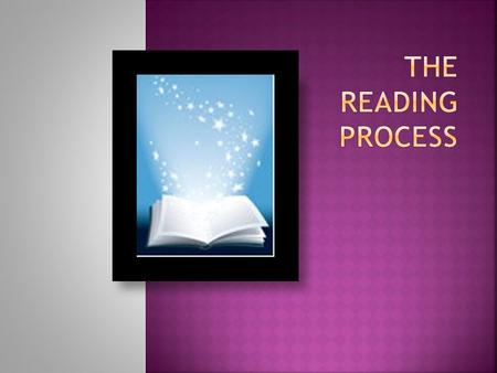  Reading is a tool to help you understand and function in your daily life.  Reading is a skill. It takes work to achieve proficiency. You have to practice.