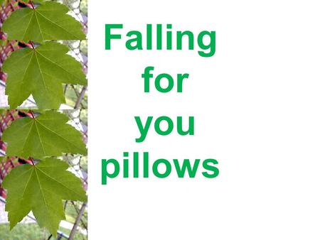 Falling for you pillows. A thanksgiving gift of love Genealogy Botany Embroidery Appliqué.