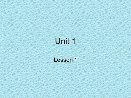 Unit 1 Lesson 1. An activity in which workers make or sell things or do work for others. 1.Community 2.Citizen 3.Business 4.Law 10 123456789 11121314151617181920.