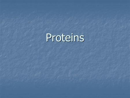 Proteins. Protein Function  Catalysis  Structure  Movement  Defense  Regulation  Transport  Antibodies.