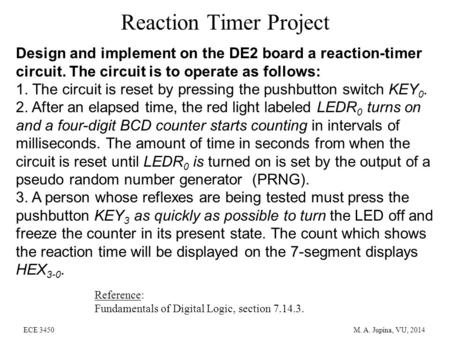 Reaction Timer Project