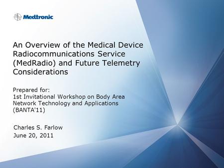 An Overview of the Medical Device Radiocommunications Service