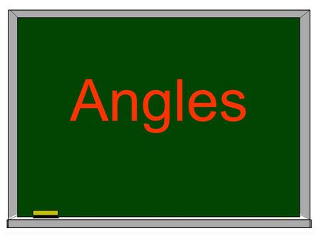 Angles. Acute Angle An angle that measures between 0 and 90 degrees.