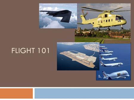 FLIGHT 101. Flight Industry Careers  Air Traffic Controller  Airline/Commercial/Professional Pilot and Flight Crew  Aircraft Cargo Handling Supervisors.