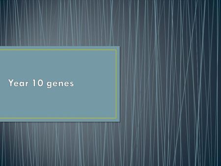 Compete revision sheet Allele= One member of a pair or series of genes that occupy a specific position on a specific chromosome Dominant = gene that.