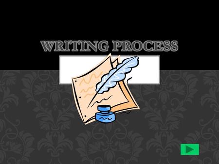 { NO !} THE WRITING PROCESS – IS IT LINEAR? THE WRITING PROCESS IS A PROCESS.