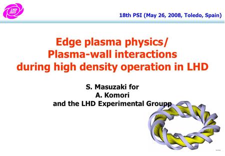 Plasma-wall interactions during high density operation in LHD