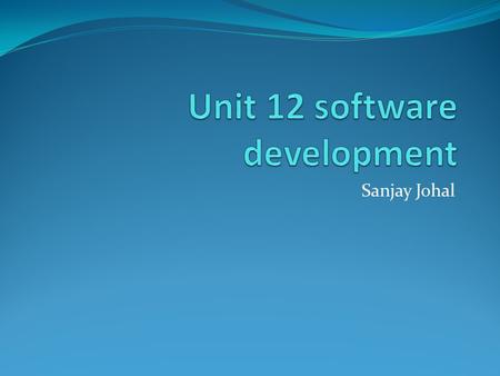 Sanjay Johal. Introduction(1.1) In this PowerPoint I will be explaining :  The purpose of the code for each of the two given programs, e.g. to carry.