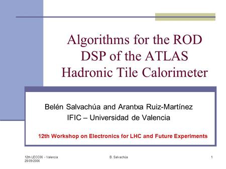 Algorithms for the ROD DSP of the ATLAS Hadronic Tile Calorimeter