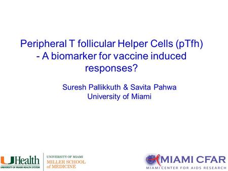 Peripheral T follicular Helper Cells (pTfh)