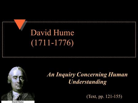 Analysis Of David Hume's An Enquiry Concerning Human Understanding