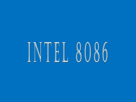 Intel 8086.