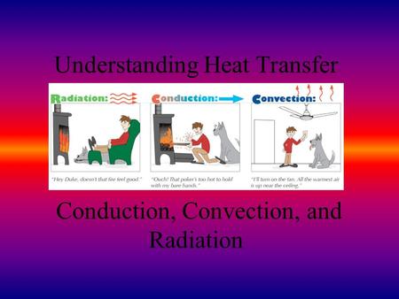Understanding Heat Transfer Conduction, Convection, and Radiation