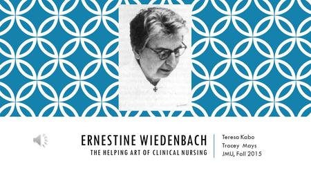 Ernestine Wiedenbach The Helping Art of Clinical Nursing