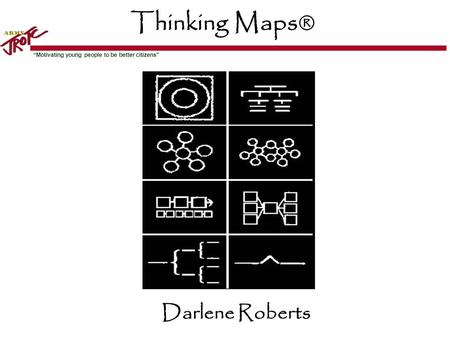 “Motivating young people to be better citizens” Thinking Maps® Darlene Roberts.