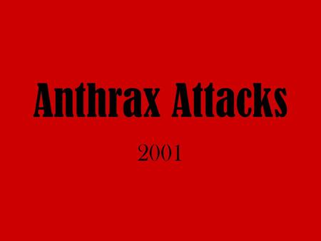 Image result for anthrax laced letters sent to capitol hill