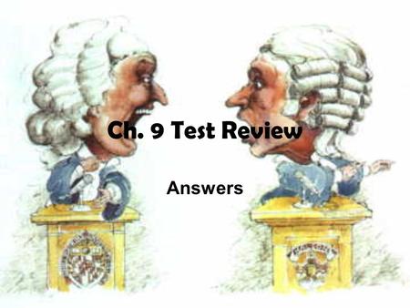 Ch. 9 Test Review Answers. Tariffs taxes on imported goods.